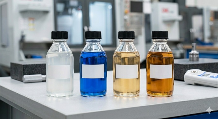 Different machining fluid types