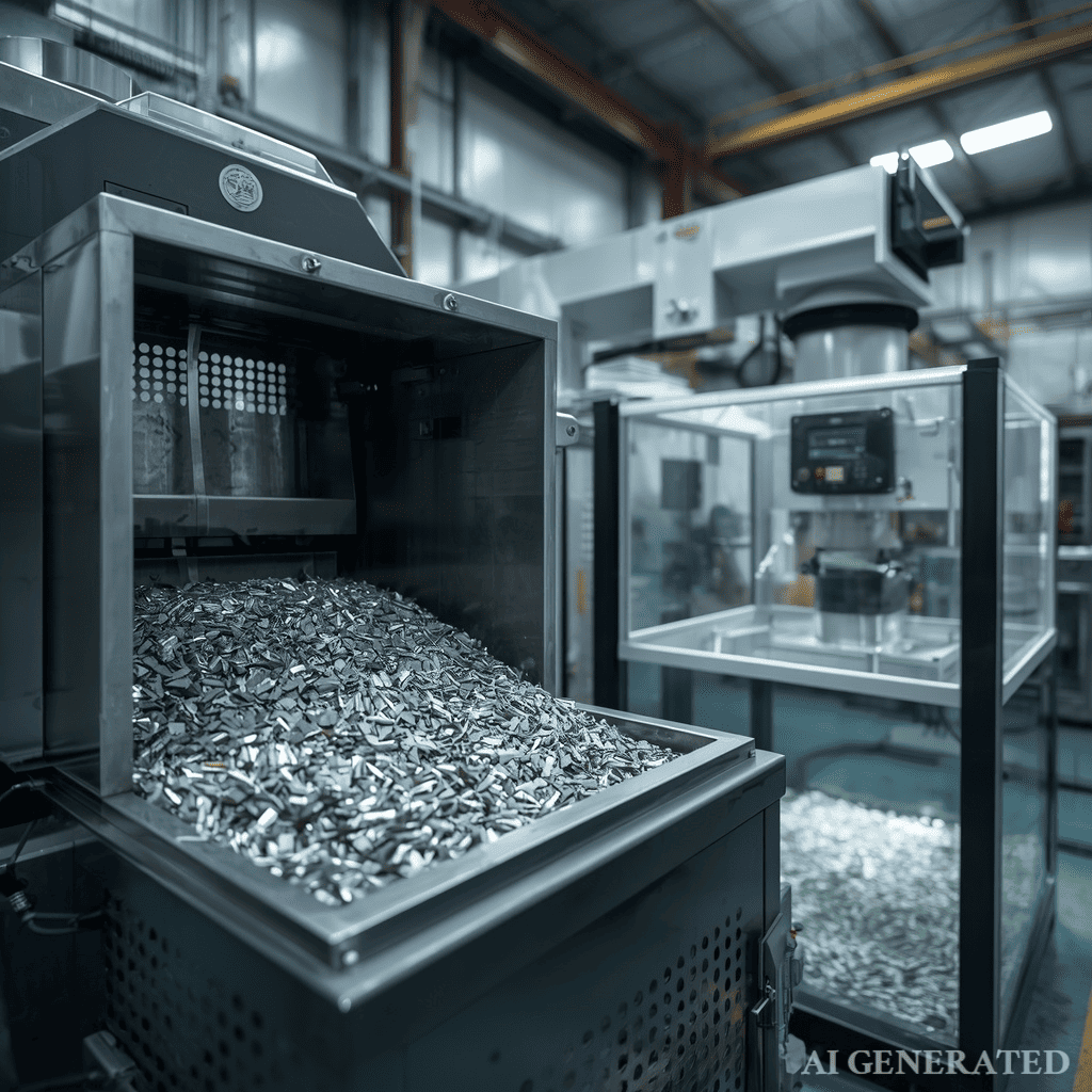 Metal chip briquetter & fluid recycling unit