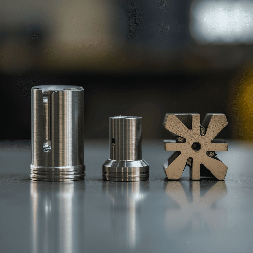 Precision mold cavity machined using sinker EDM process