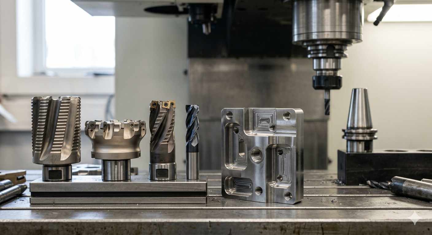 carbide slab mills side mills and end mills