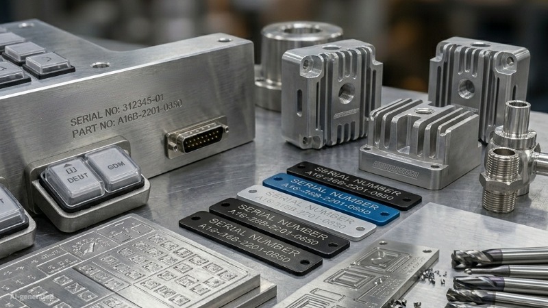 industrial CNC engraved materials