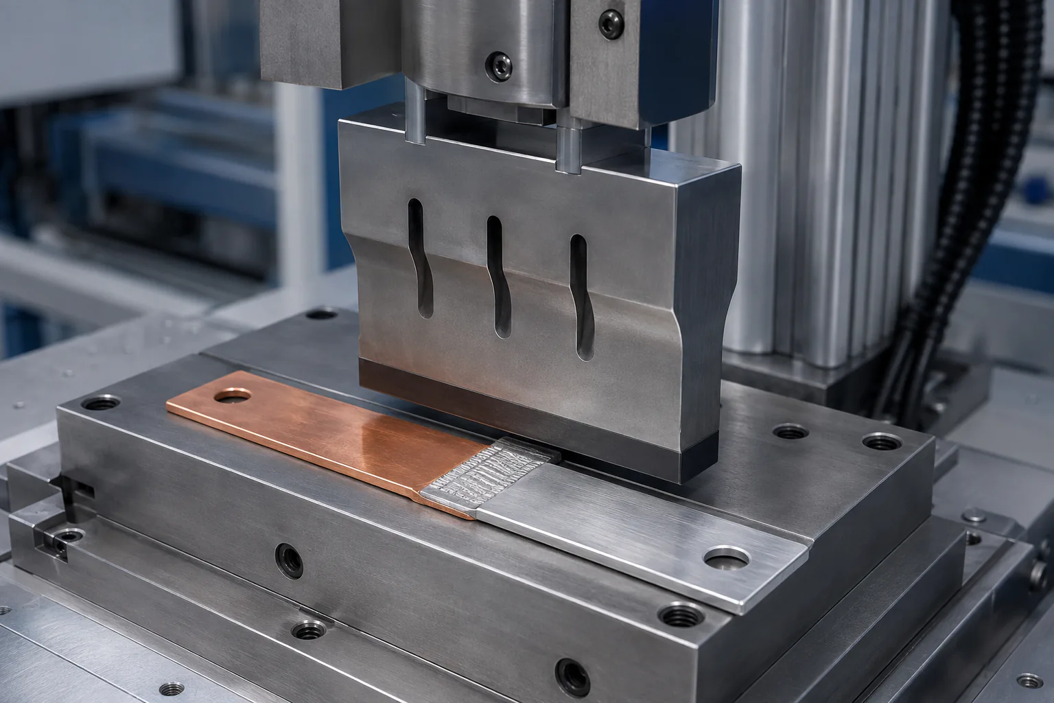Ultrasonic metal welding