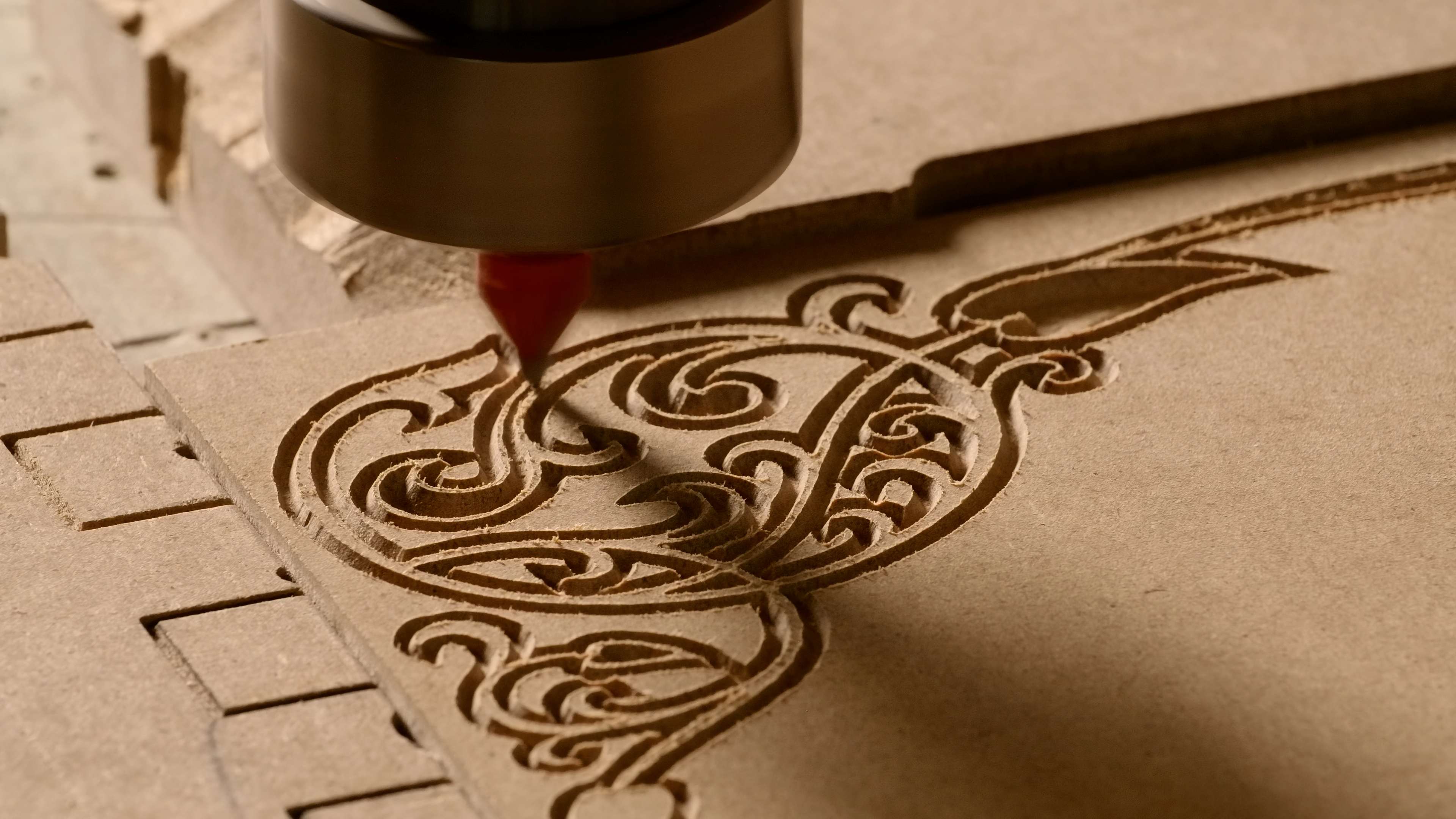 cnc machine routing laser etching