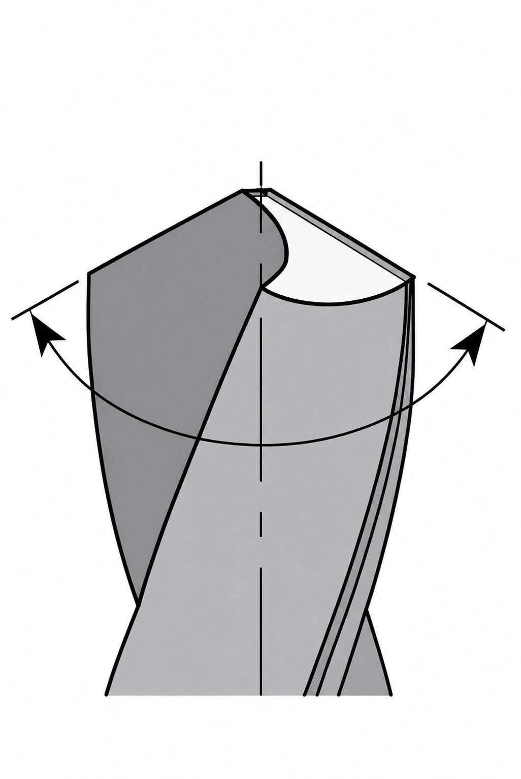 Drill point angle