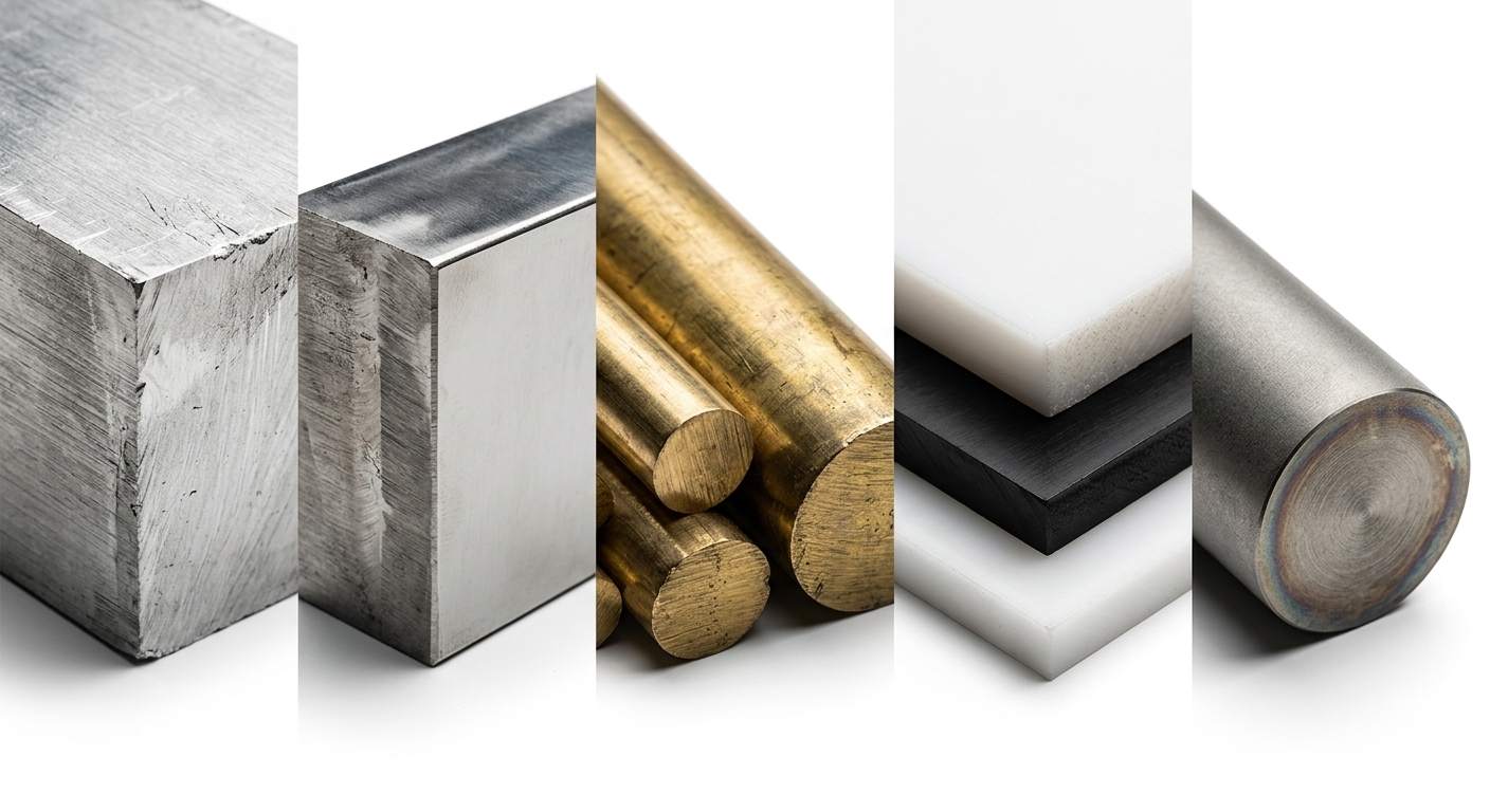 Various engineering materials used for manufacturing