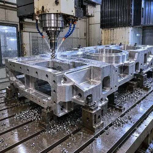 CNC machine for large components