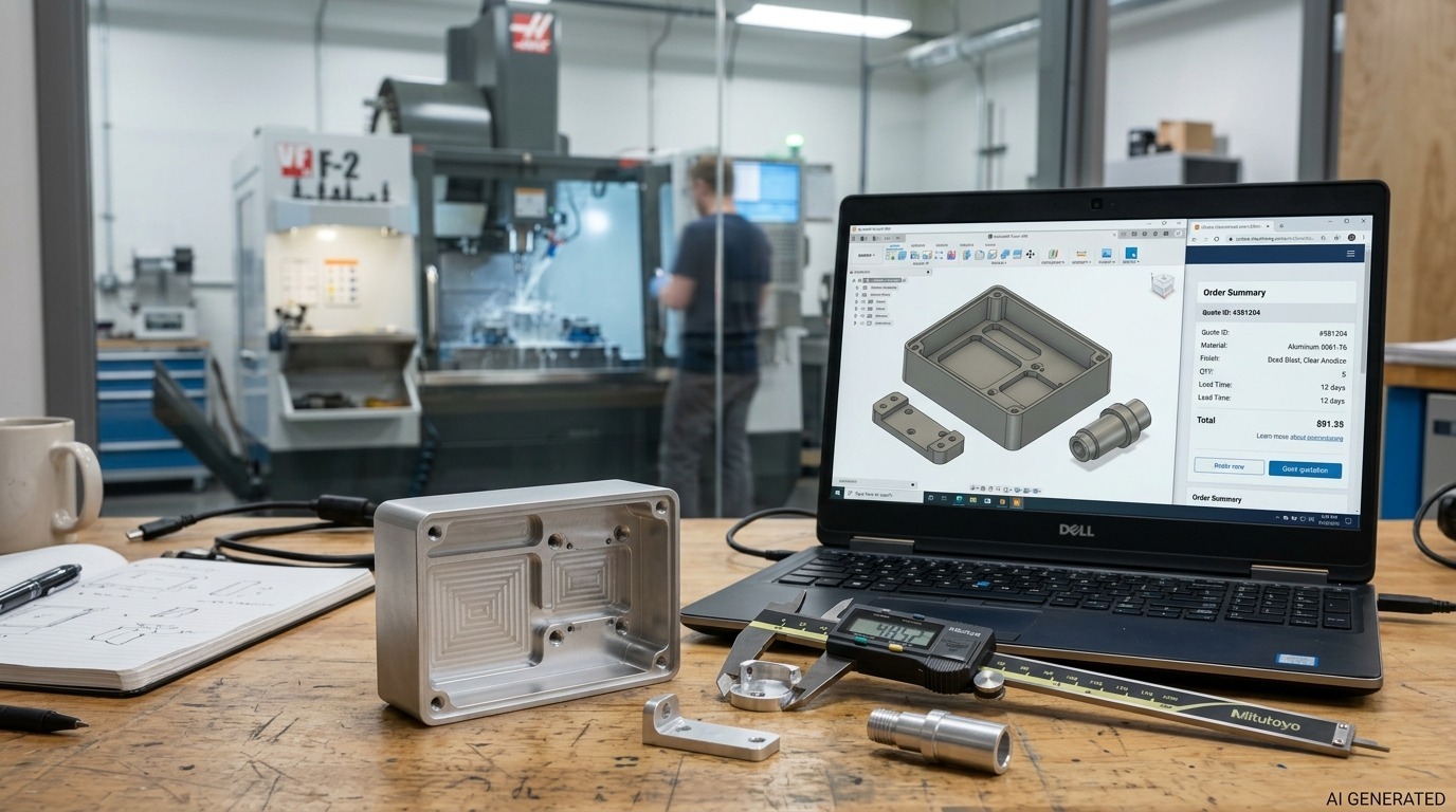 several small precision components