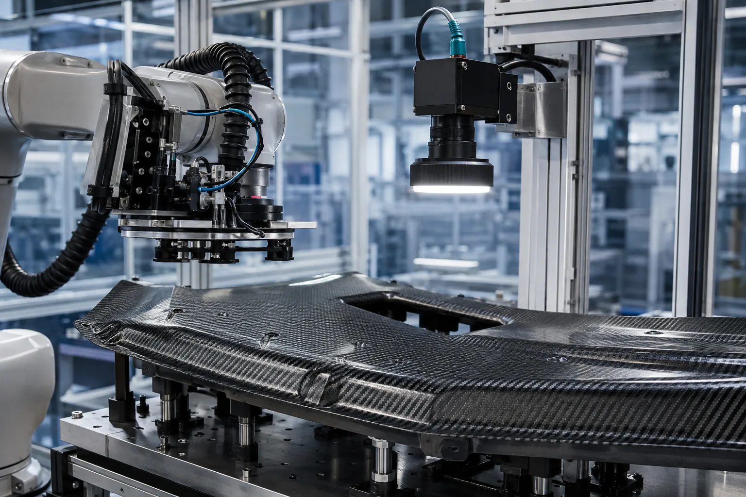 Automated composite layup