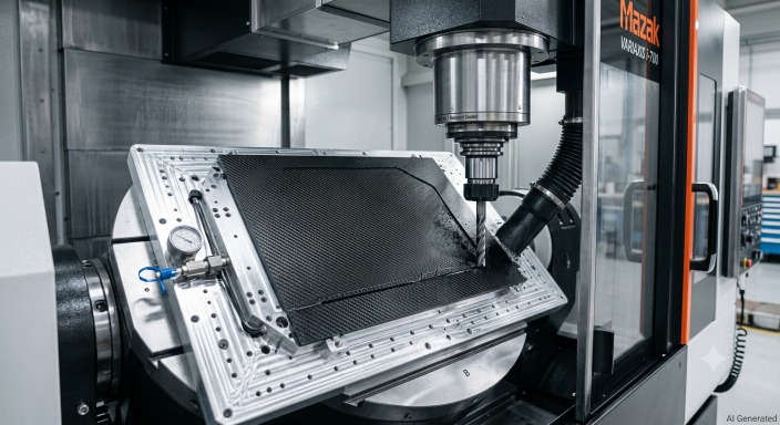 CNC machining composite material