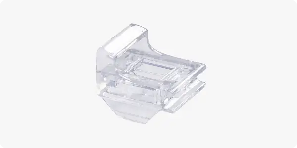 Blaues Transparentpolieren